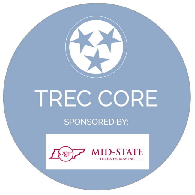 2025/2026 TREC Core - July 2025